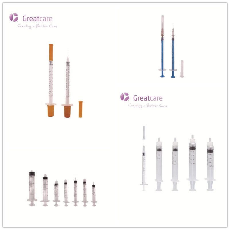 What are the different types of syringes and their uses?